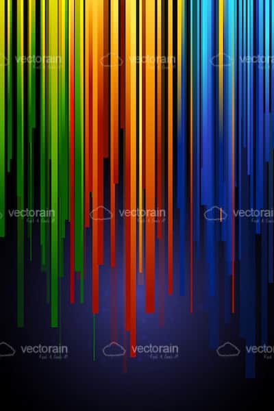 Abstract Colourful Vertical Lines Background
